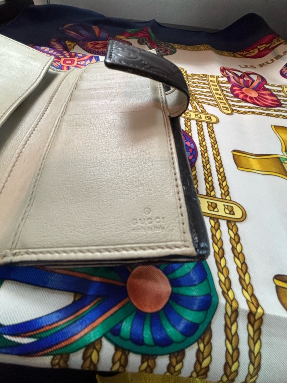 Authentic Gucci "Lovely" Heart Guccissima Continental Wallet 2in1 WOC Conversion - Picture 10 of 14
